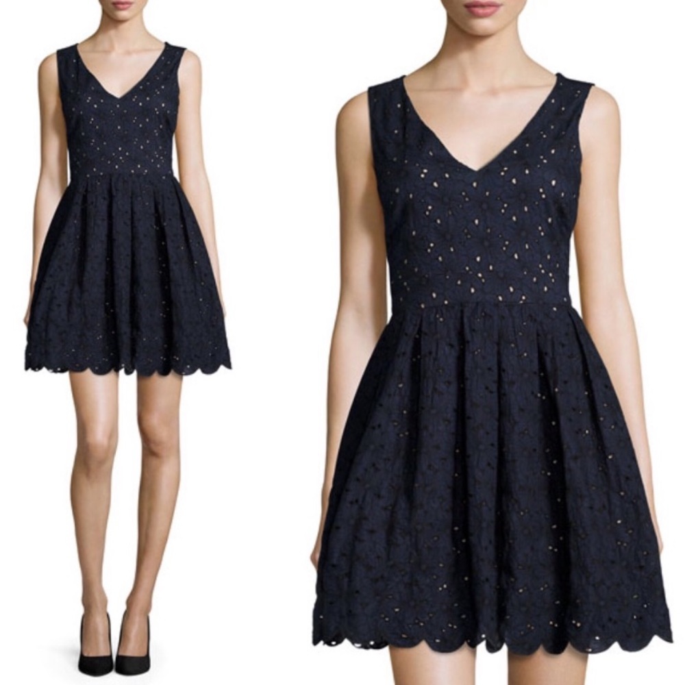 Karl Lagerfield Paris fit and flair dress